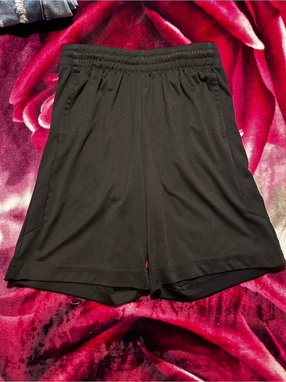 tek gear Black boys Athletic Shorts with Elastic Waist